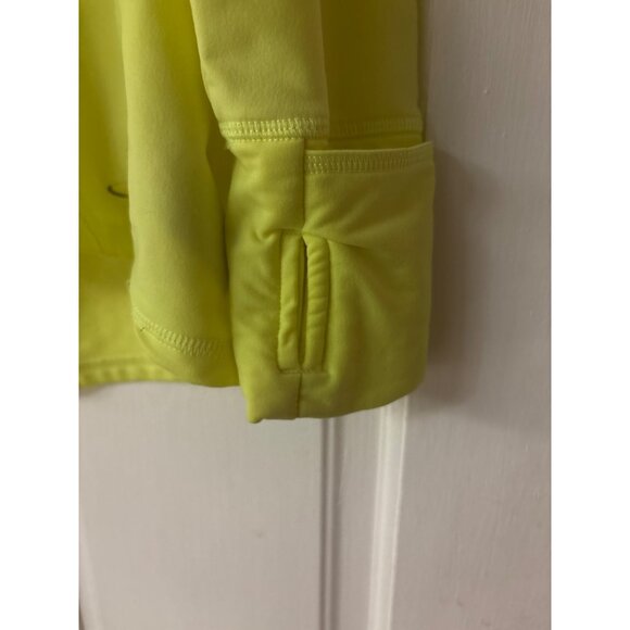 Champion XS Neon Yellow Duo Dry 1/4 Zip Pullover Athletic Running Jacket - Picture 10 of 16